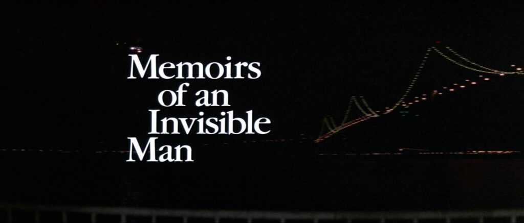 Memoirs of an Invisible Man (1992)