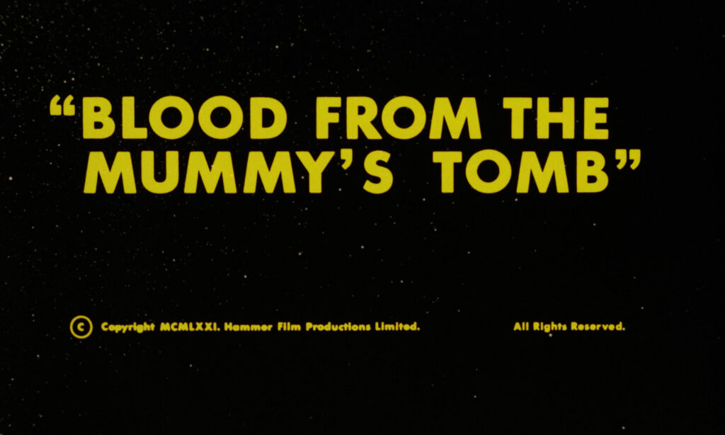 Blood from the Mummy’s Tomb (1971) [4K]