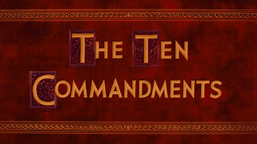 The Ten Commandments (1956) [4K]